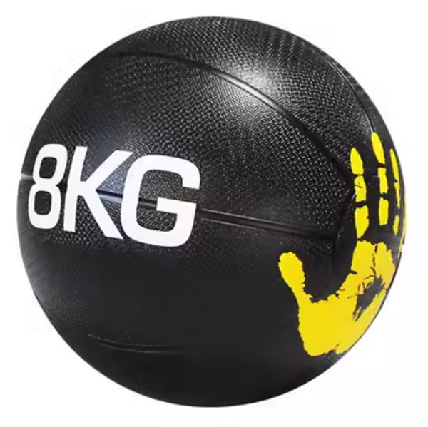 Hot Selling Fitness Solid Rubber Medicine Ball (8KG Palm [Random Color])