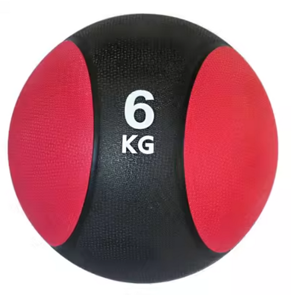 Hot Selling Fitness Solid Rubber Medicine Ball (6KG Tai Chi [Random Color])