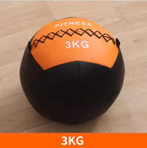 Hot selling fitness medicine ball (3KG [random color])