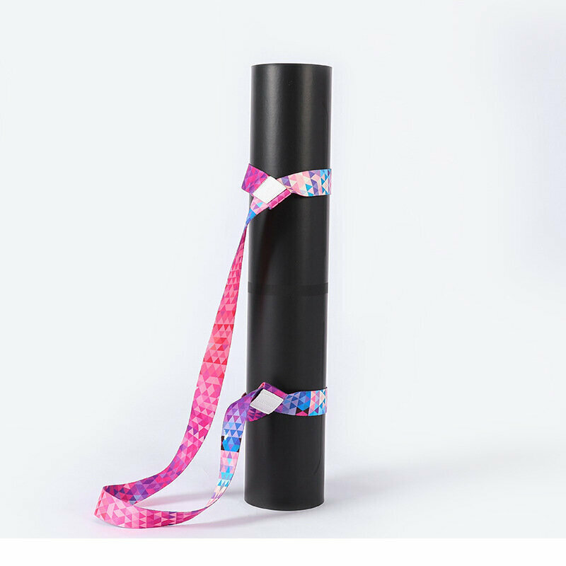 Popular digital printed yoga mat straps nylon colorful straps storage straps straps yoga stretch straps