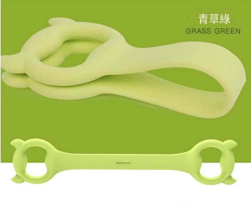 Popular little devil resistance band/fitness elastic band/yoga band/tensioner/resistance stretching band-green