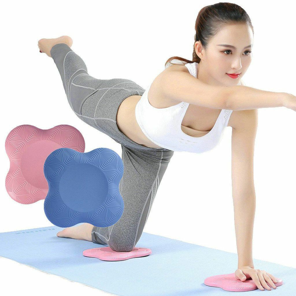 2 popular models, multifunctional yoga knee pads, PU kneeling pads, thickened anti-slip elbow cushions, pink