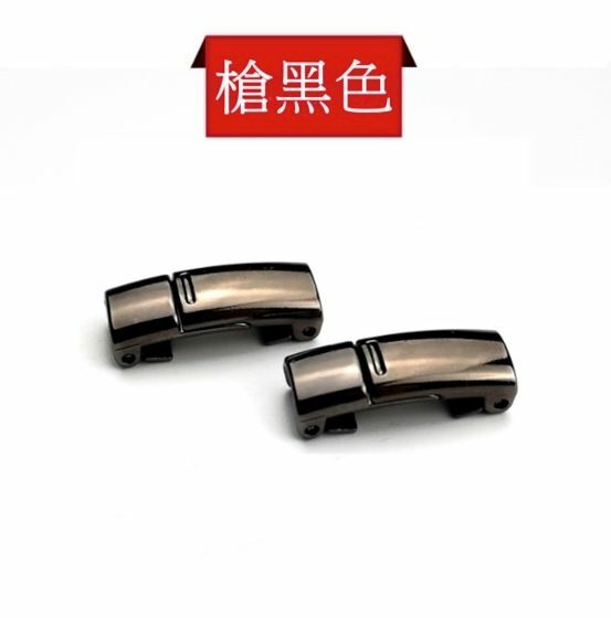 爆款磁石款懶人鞋扣 免系鞋扣(槍黑色2對裝-磁石款）不帶鞋帶