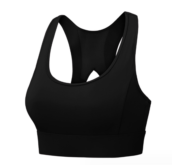 Popular high-strength shockproof mesh back-beautiful yoga running fitness sports bra women's thin style [black S-XXL size] (contact customer service after placing the order to confirm the delivery size)