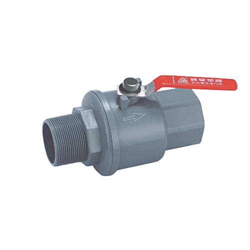 全流量-外牙球閥(304白鐵柄)