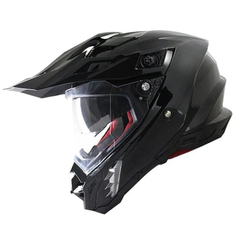 NIKKO N851 亮夜黑 素色 複合式 全罩 內墨片