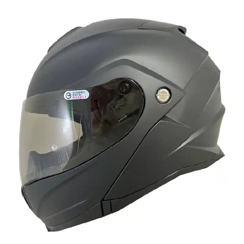 NIKKO N902 平光黑 素色 全罩 可樂帽 內墨片