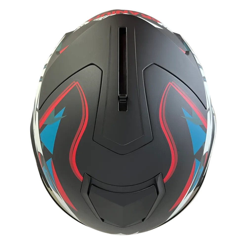 NIKKO N902 骨艦骸魚 平黑灰藍紅 素色 全罩 可樂帽 內墨片