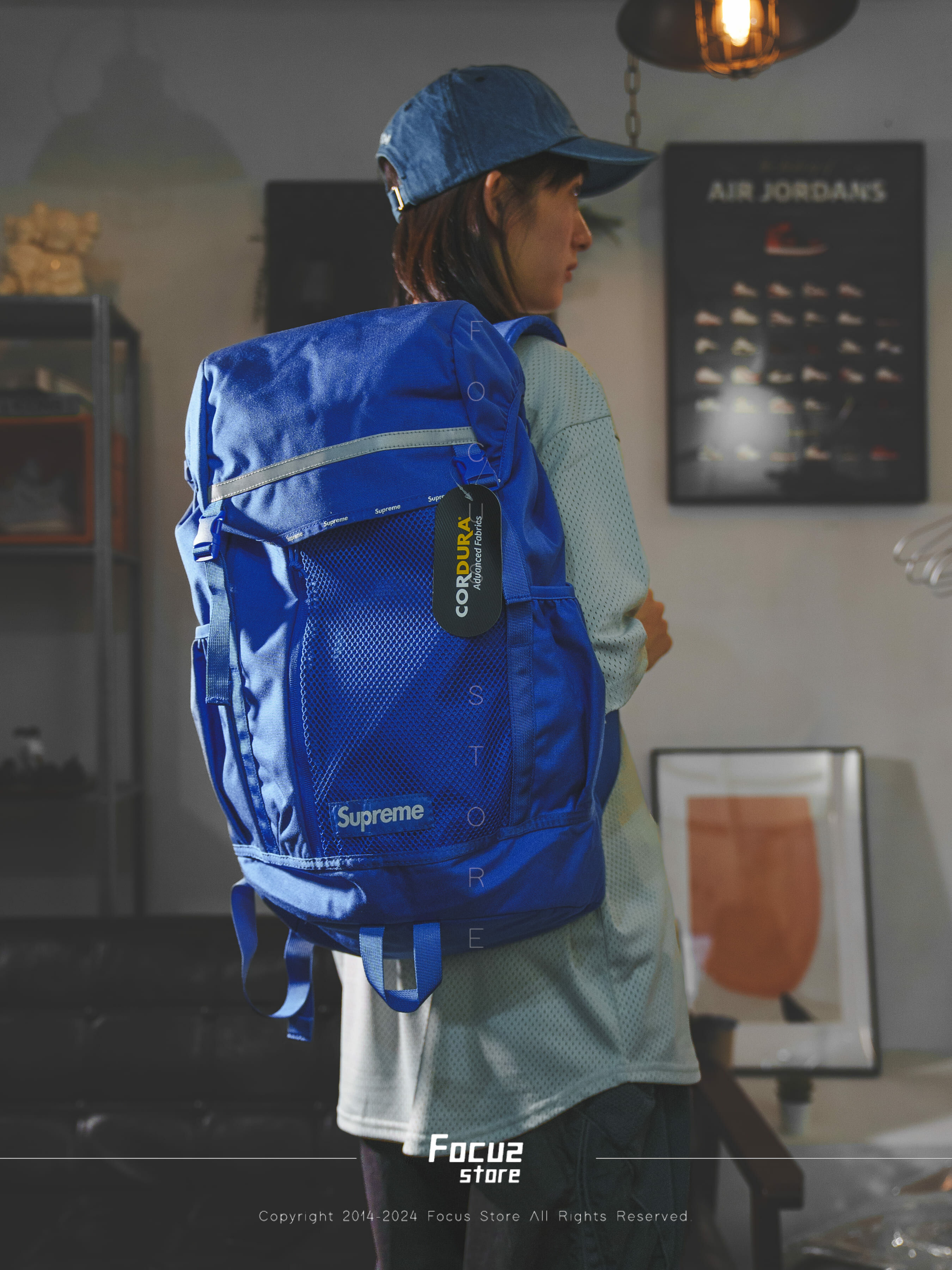 Focus Store】現貨秒發Supreme FW24 Week1 Backpack三色24L