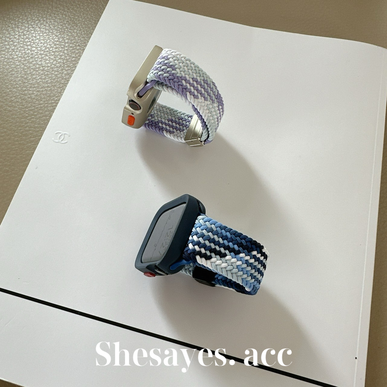 APPLE  WATCH迷彩尼龍磁吸錶帶[四色]