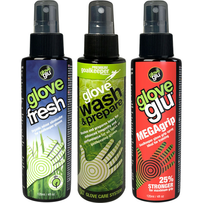 GLOVEGLU 手套護理清潔水MEGAGRIP 3合裝 (120ML X 3)