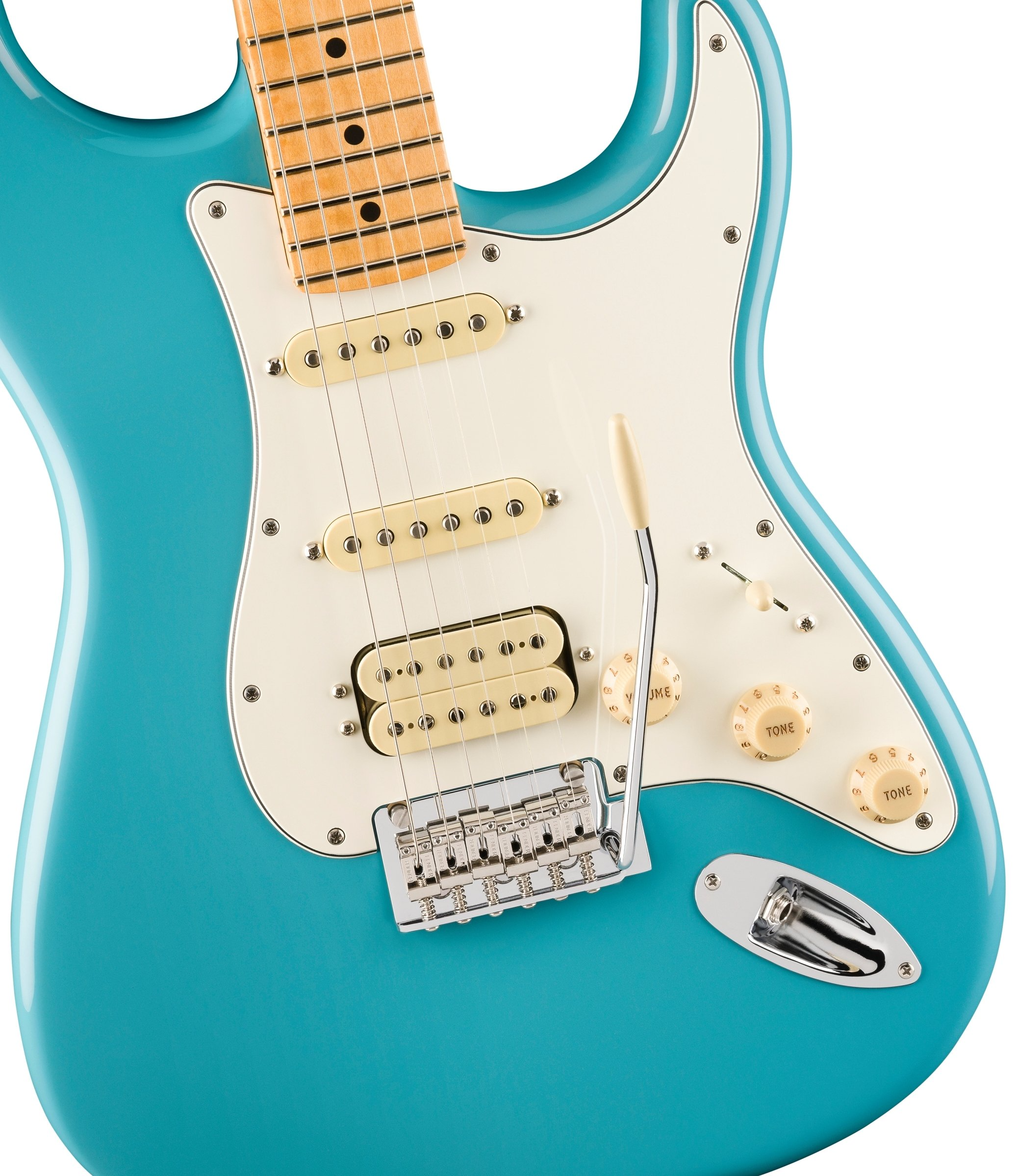 Fender Fender Mexico 電吉他 Player II Stratocaster HSS MN 楓木指板 Aquatone Blue 水藍色 第 3 張圖片｜三峽吉他 / Bass