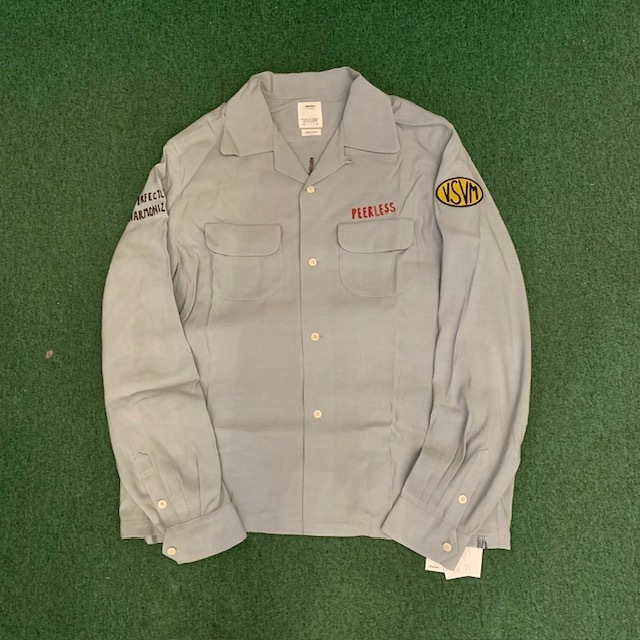 VISVIM KEESEY G.S. SHIRT L/S I.Q.W.T - GREY SIZE 3 IN STOCK NOW (現貨發售中)
