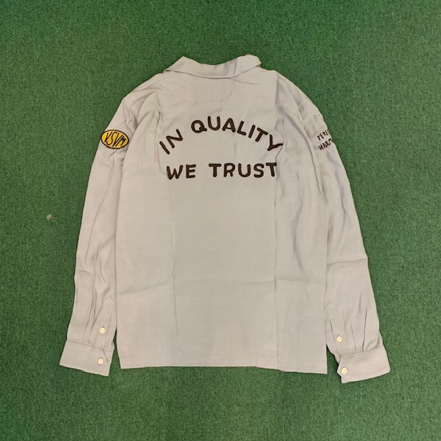 VISVIM KEESEY G.S. SHIRT L/S I.Q.W.T - GREY SIZE 3 IN STOCK NOW (現貨發售中)