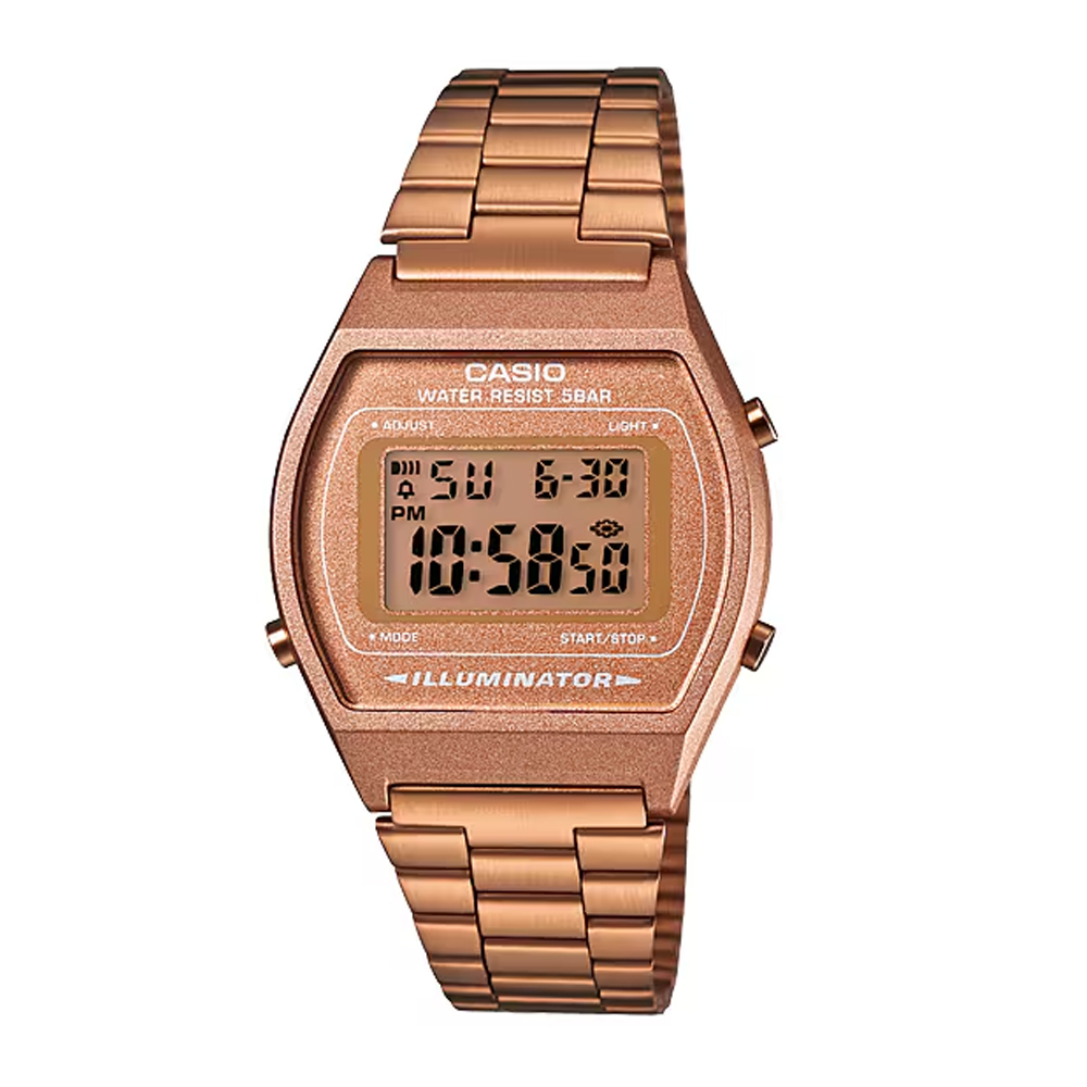 【CASIO】B640WC LED背光 多功能 鬧鈴 全自動日曆 電子錶-