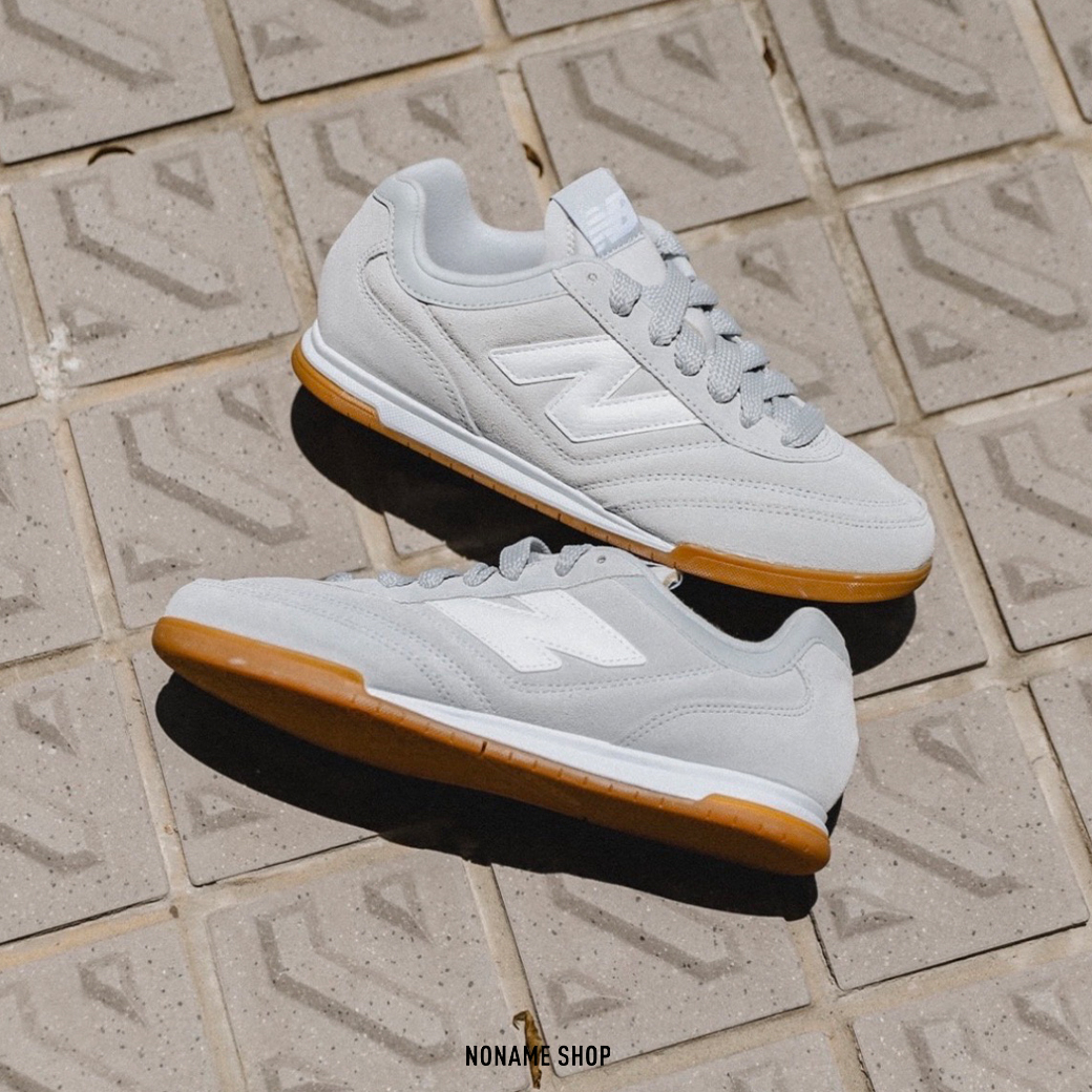 NEW BALANCE NB RC42 復古 麂皮 皮革  焦糖底 德訓鞋 休閒鞋 岩石灰 (男/女同款)