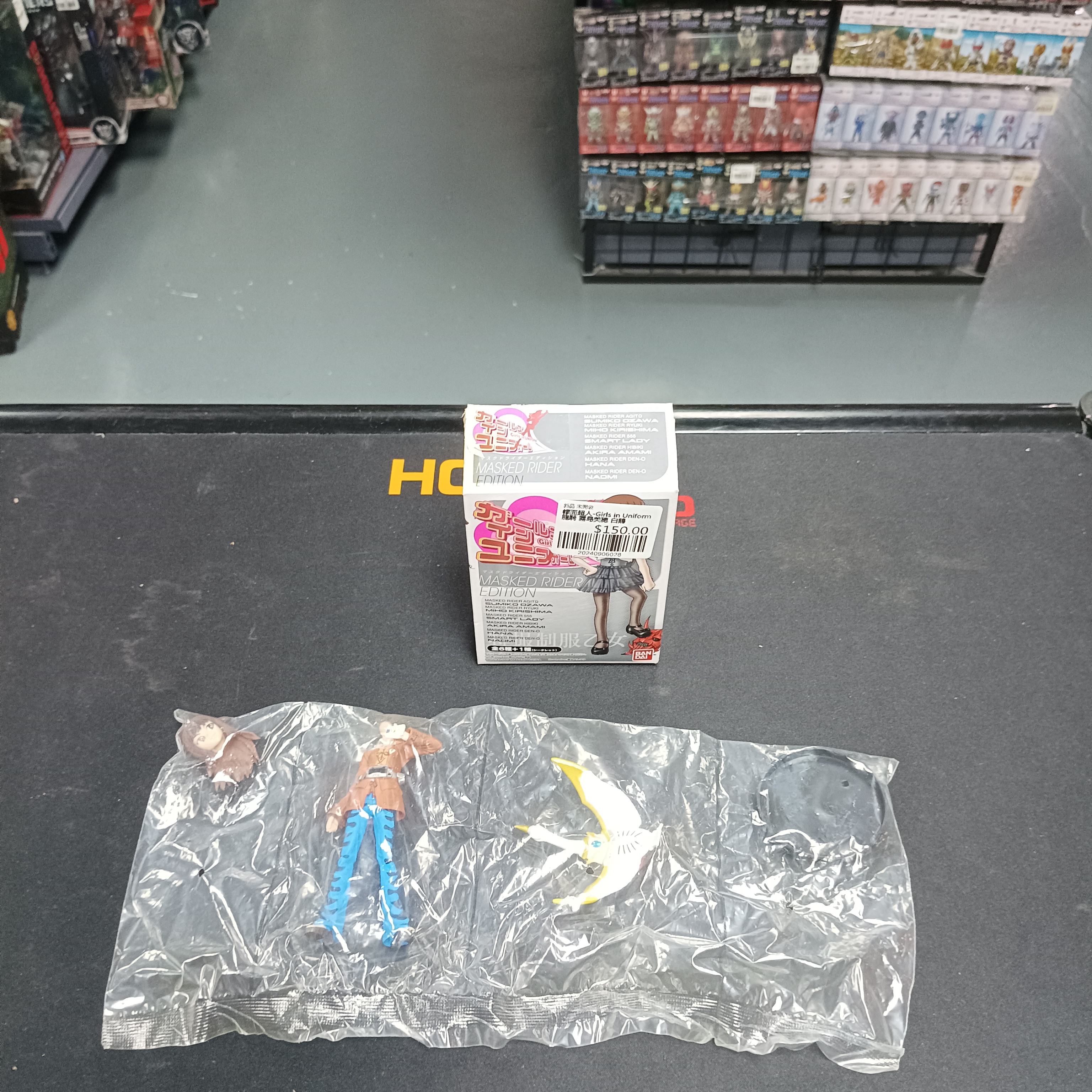 幪面超人-Girls in Uniform 龍騎 霧島美穂 白鵝