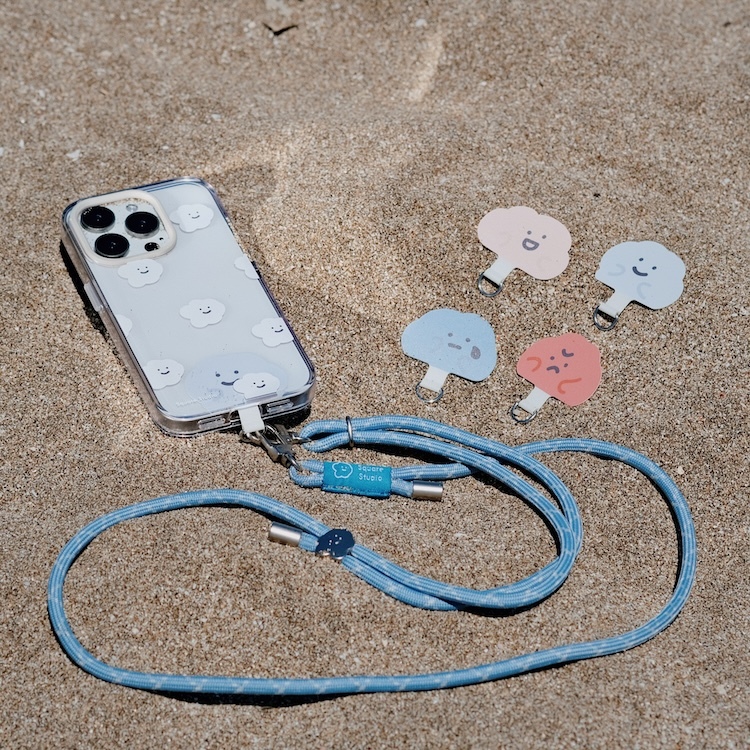 大頭喜怒哀樂手機夾片