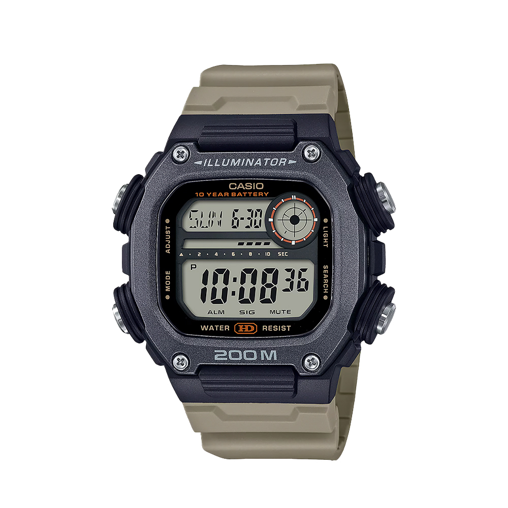 【CASIO】DW-291HX 10年電池 LED照明 世界時間 多功能 鬧鈴 碼錶 萬年曆 電子錶-