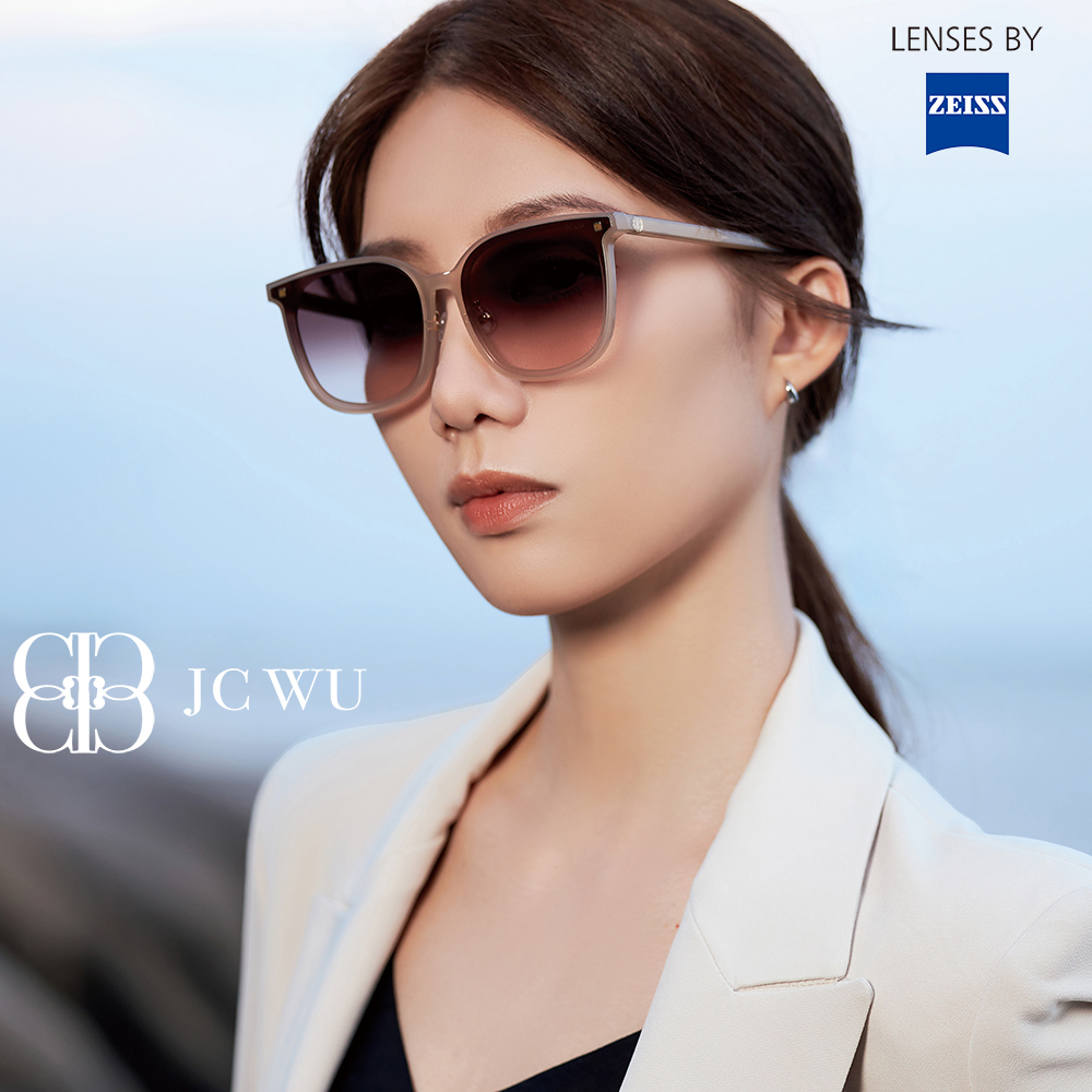 JC WU 墨鏡 太陽眼鏡(裸膚色)JC6015-3