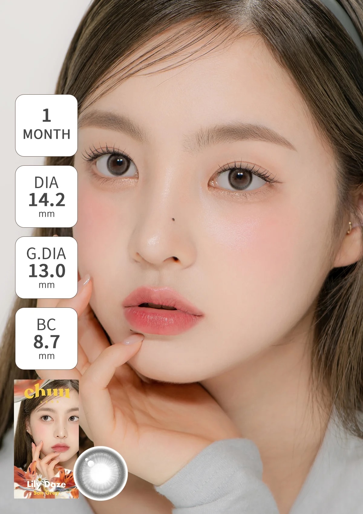 CHUU - Lily Daze Monthly (Sun Gray)