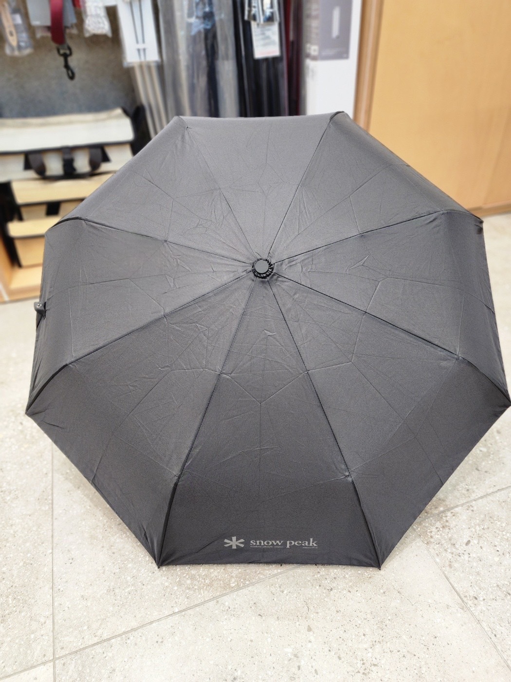 【現貨】 Snow Peak 雪諾必克 雪峰 限量 黑色 雨傘 自動傘