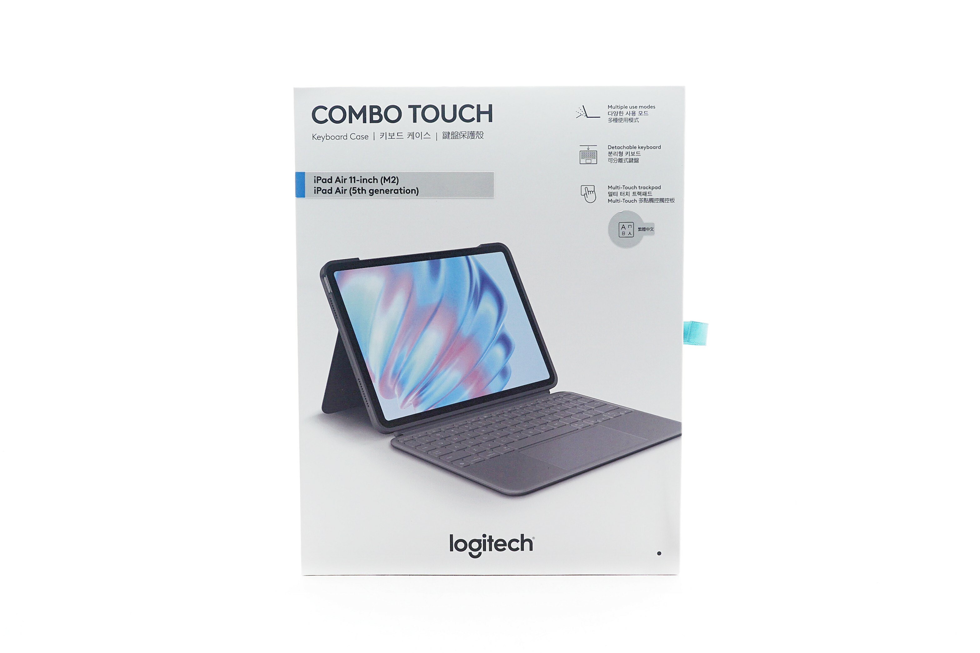 羅技 Logitech Combo Touch for iPad Air M2 鍵盤保護殼全新品 #91053