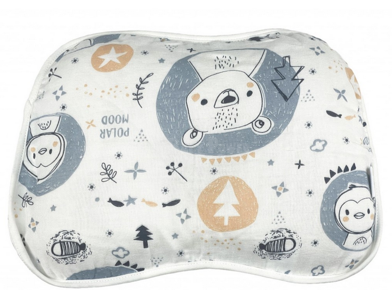 Comfi 竹纖維枕頭套[僅枕套] (小-BPC01)  (適用於BBP02 COMFI 3D X-90º 嬰兒呼吸定形枕)