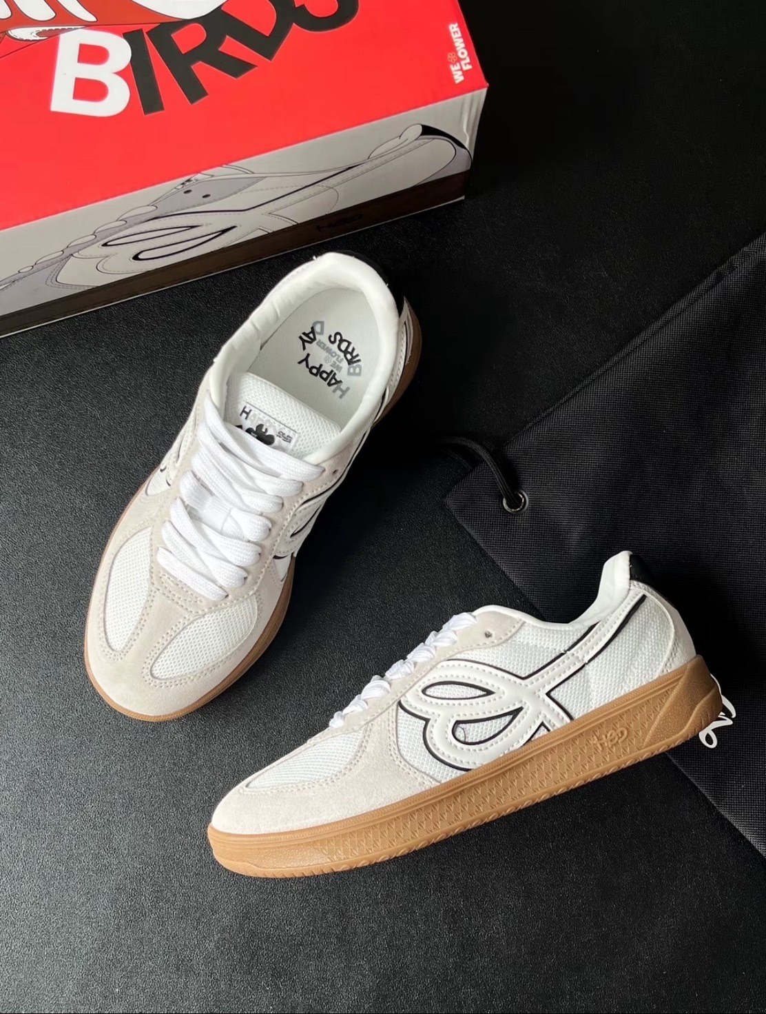 【代購】 【WE FLOWER】 HBD x We Flower 小花鞋  休閒鞋 白色 AESPA 明星同款