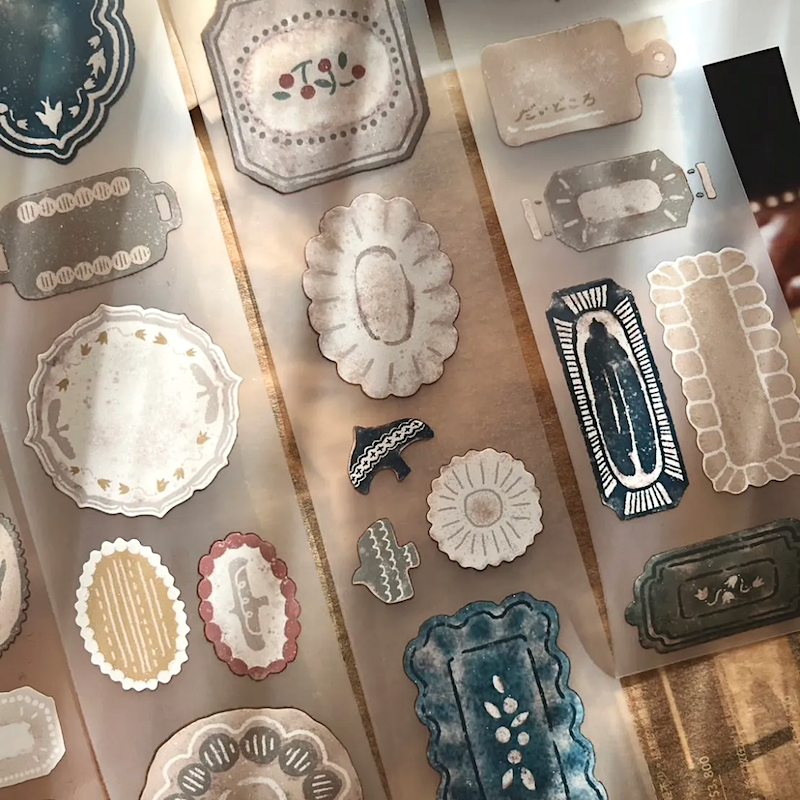 Breezy Studio PET Tape－Cutlery Store✦Dishes | **1 Cycle**