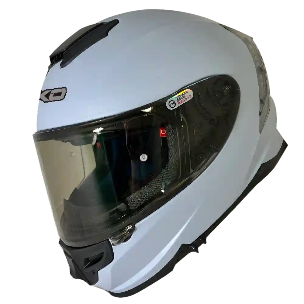 NIKKO N806 純粹極簡 霧面水泥灰 素色 全罩 內墨片