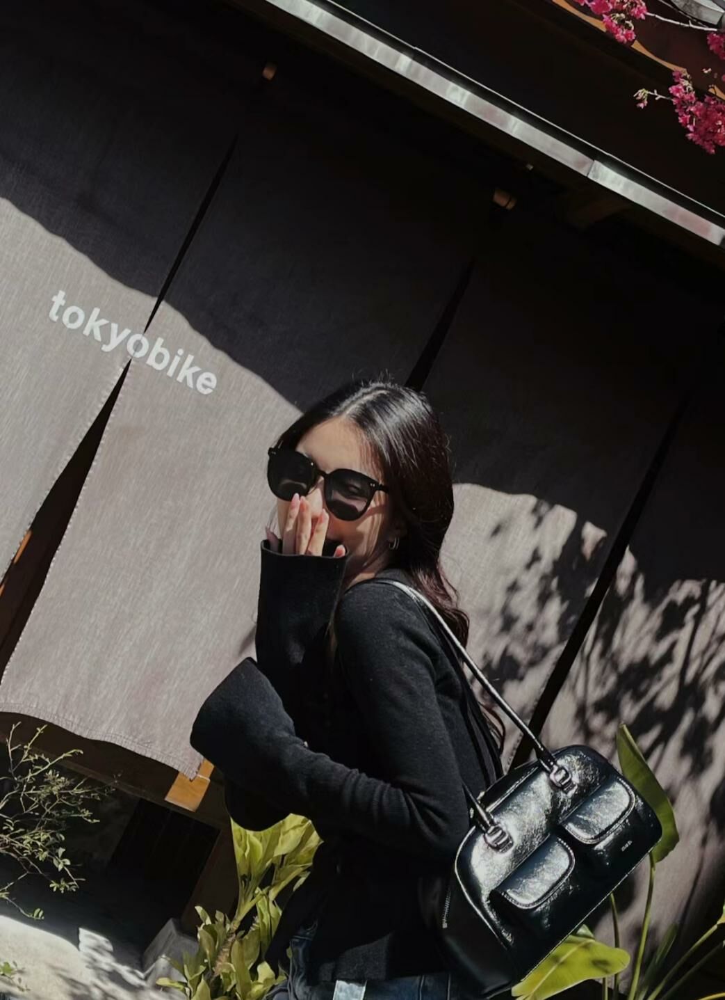 Stand Oil Chubby Bag(Black)