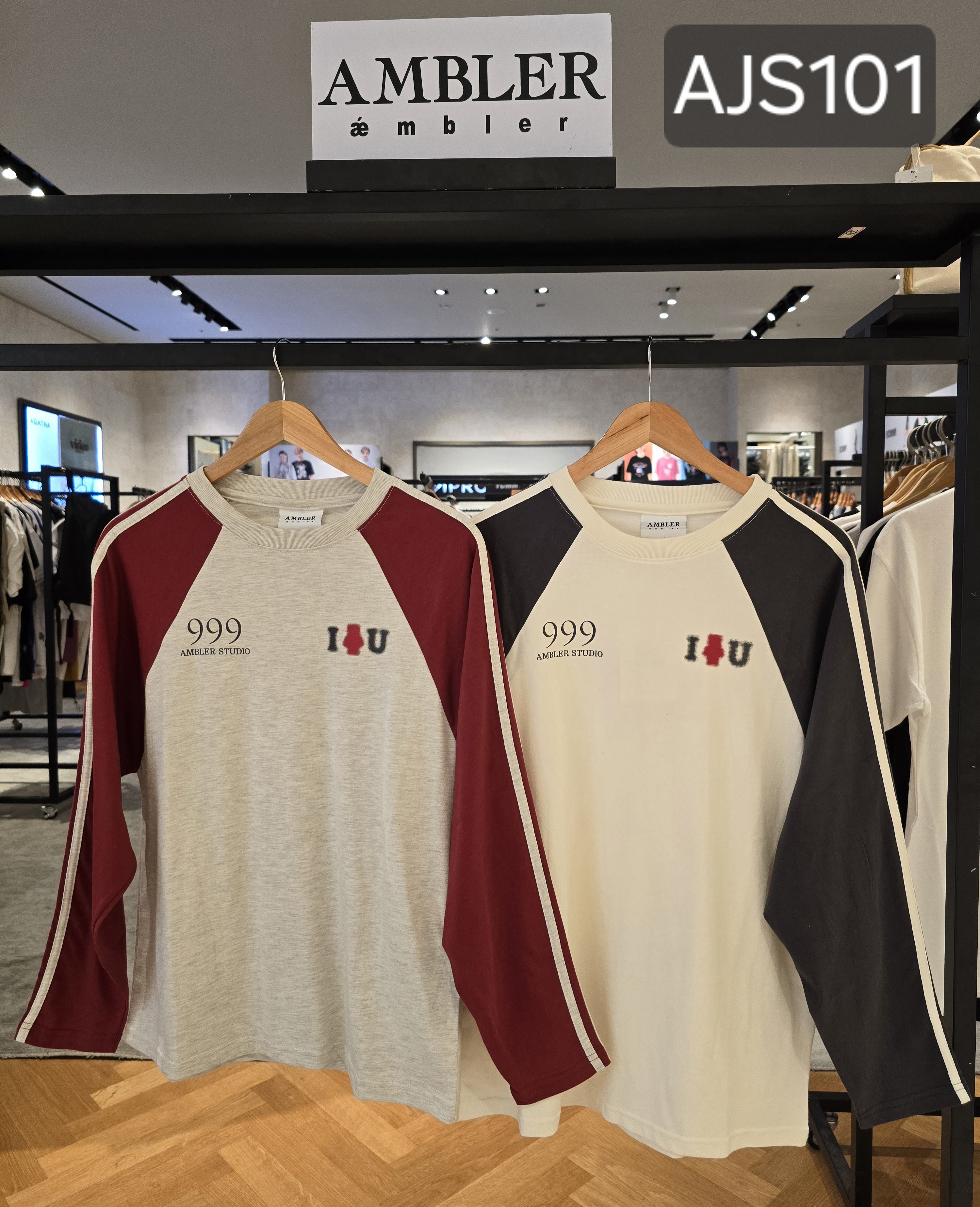 韓國代購 AMBLER 新款長袖AJS101