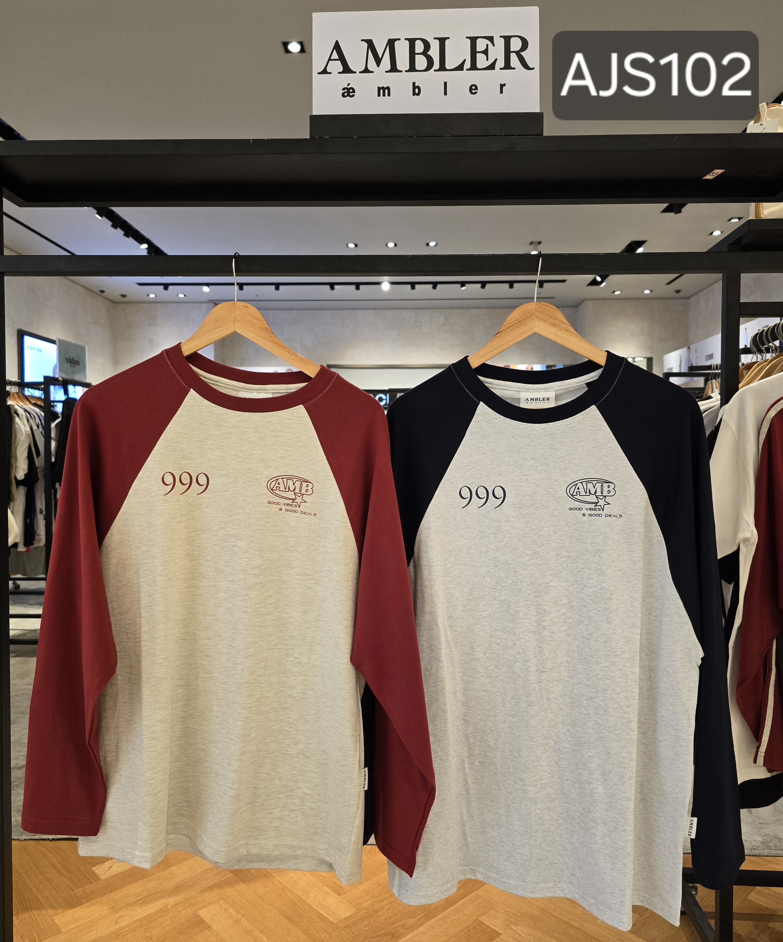 韓國代購 AMBLER 新款長袖AJS102