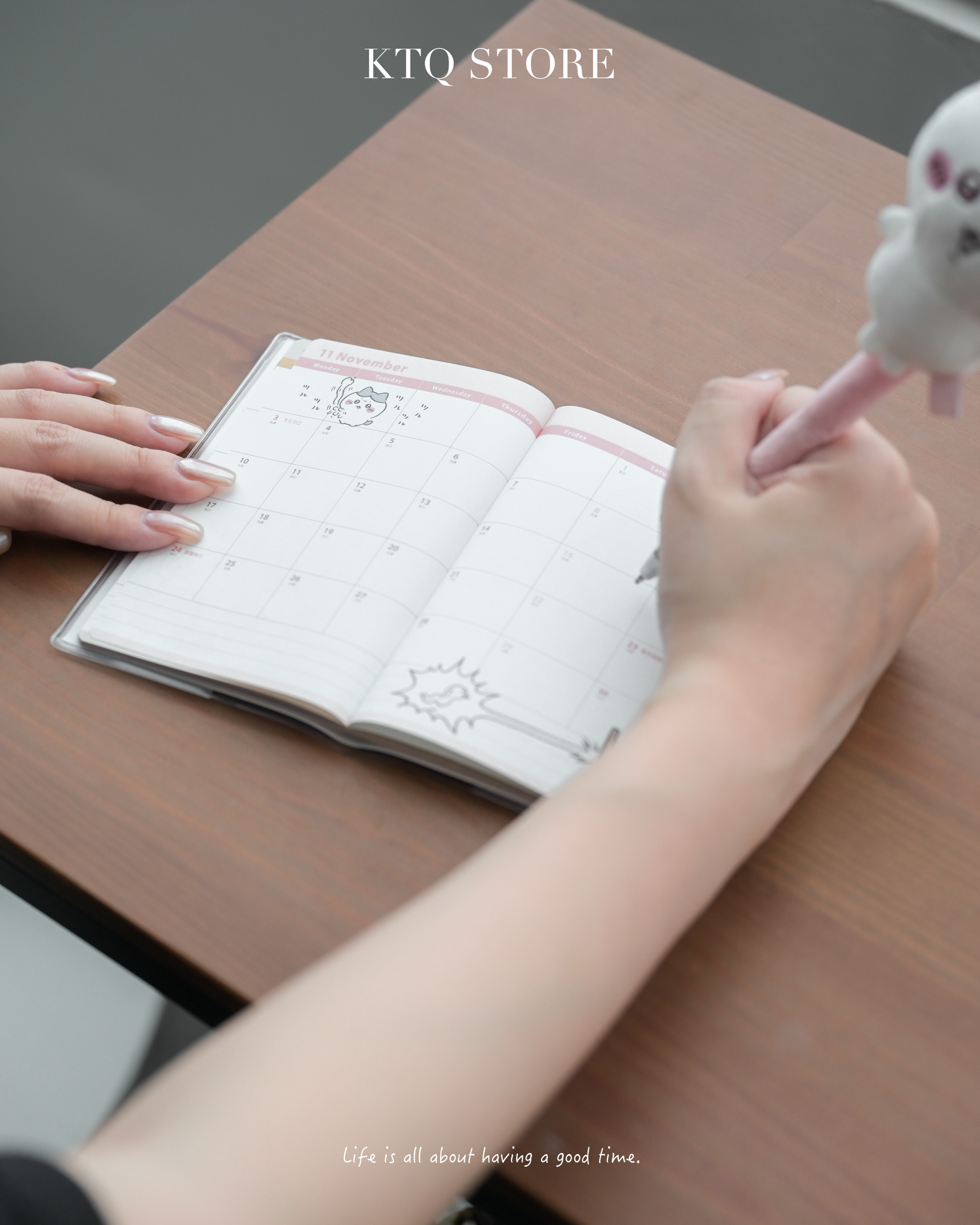 KTQ STORE ‧ 日本 Chiikawa 吉伊卡哇 2025年手帳本 日記本 A6 B7