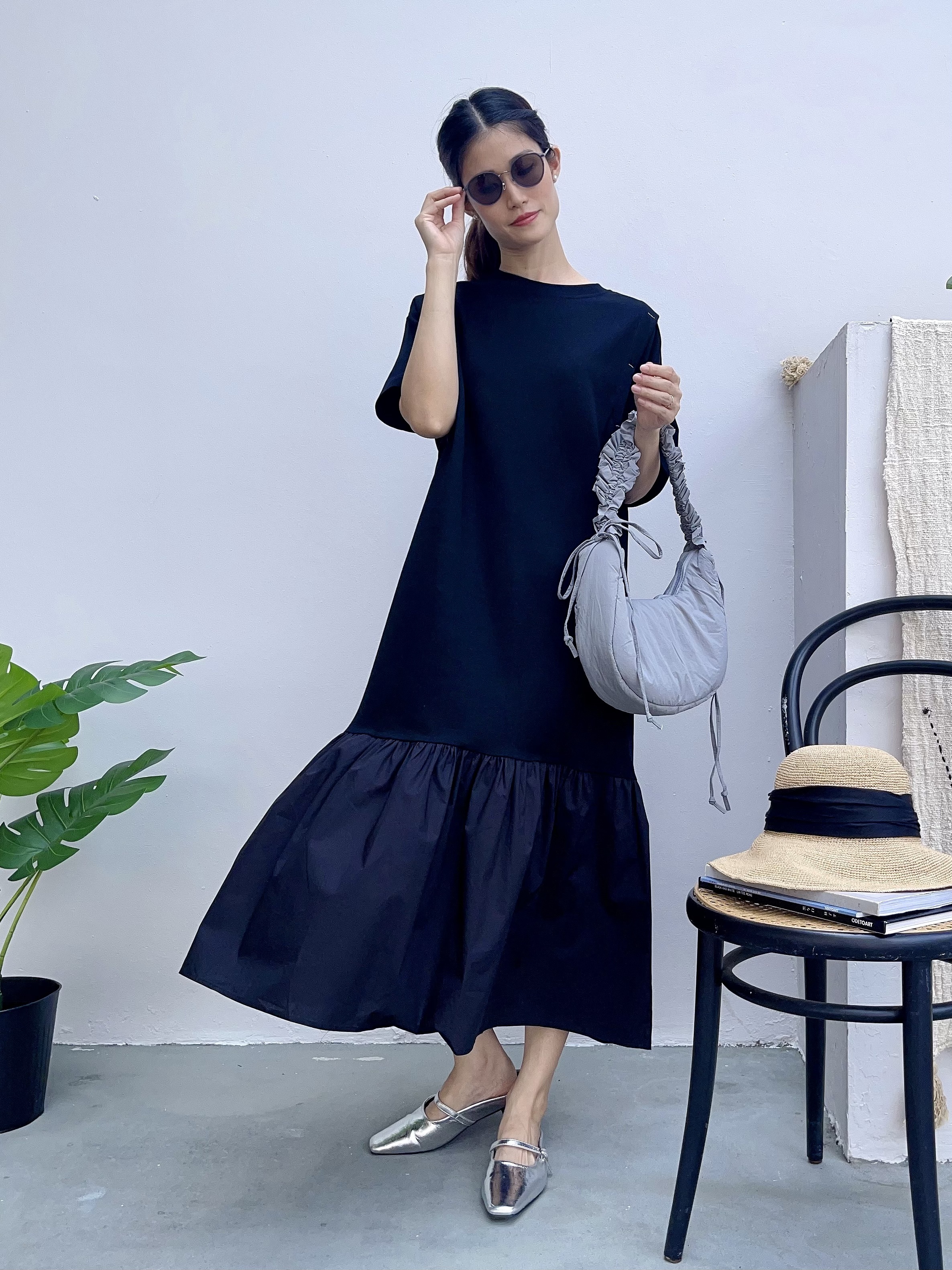 Stylish Stitch Dress [J2277]