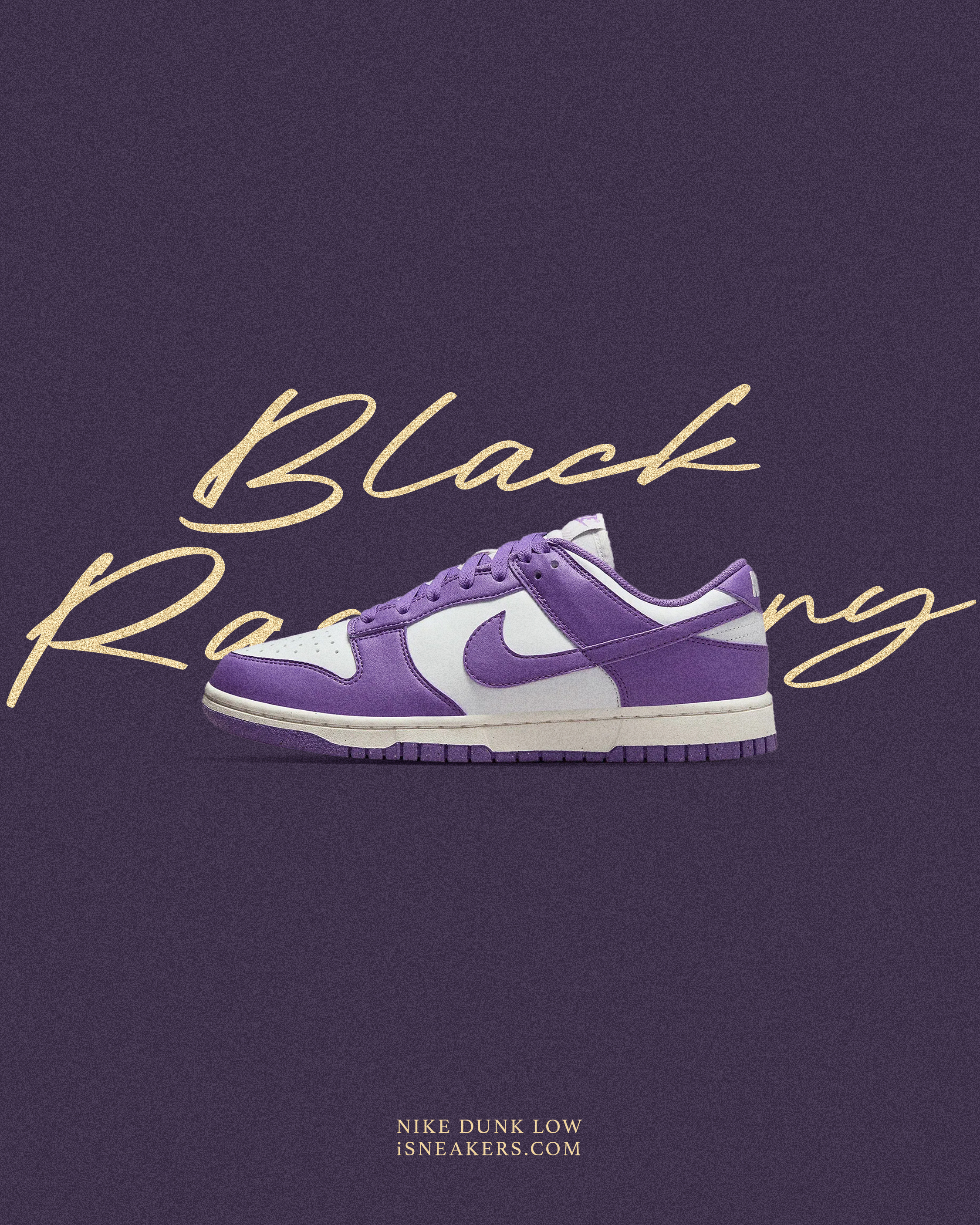 iSNEAKERS｜Nike Dunk Low Next Nature "Black Raspberry" 黑覆盆莓 DD1873-108