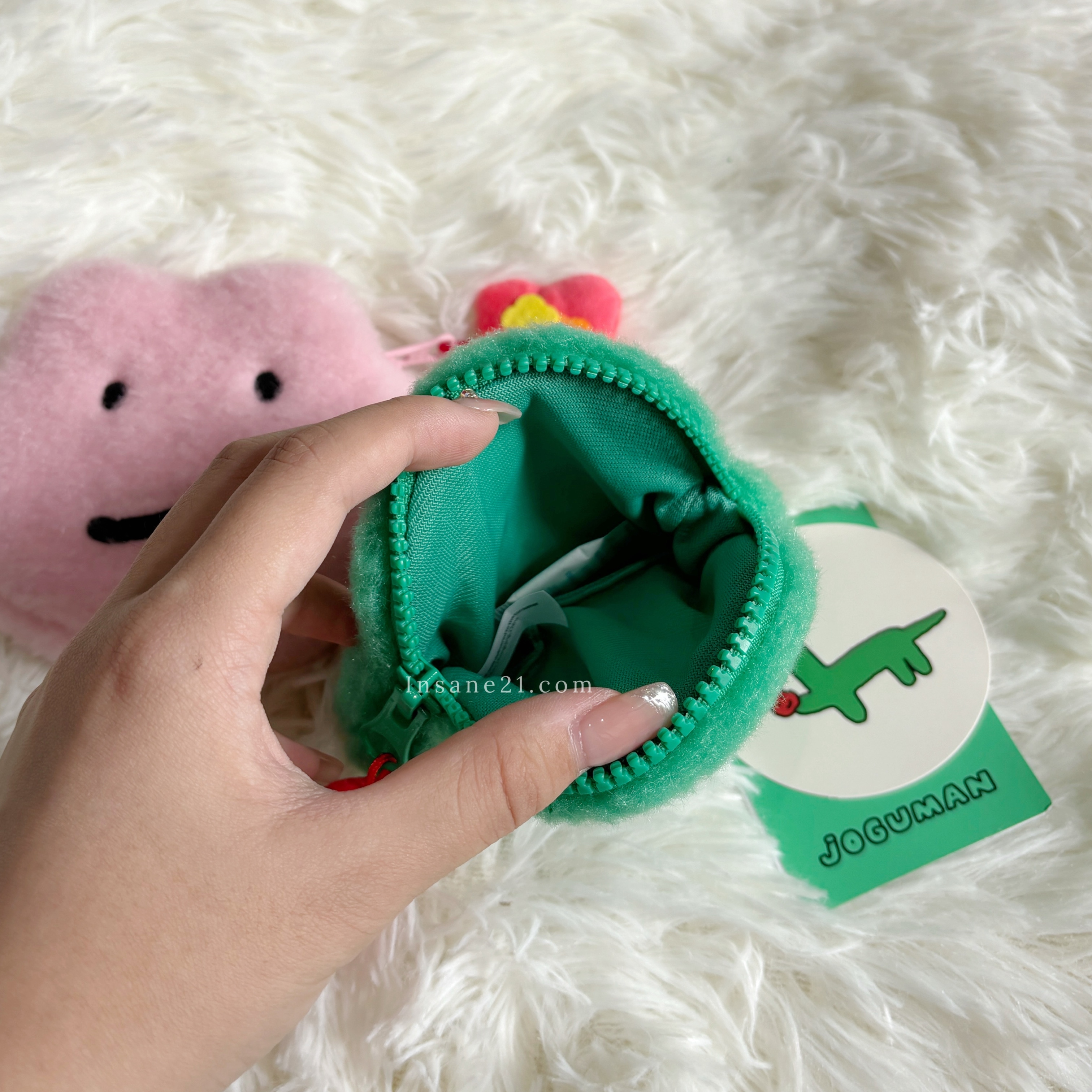 🇰🇷 韓國 JOGUMAN 恐龍迷你化妝收納包  /  代購