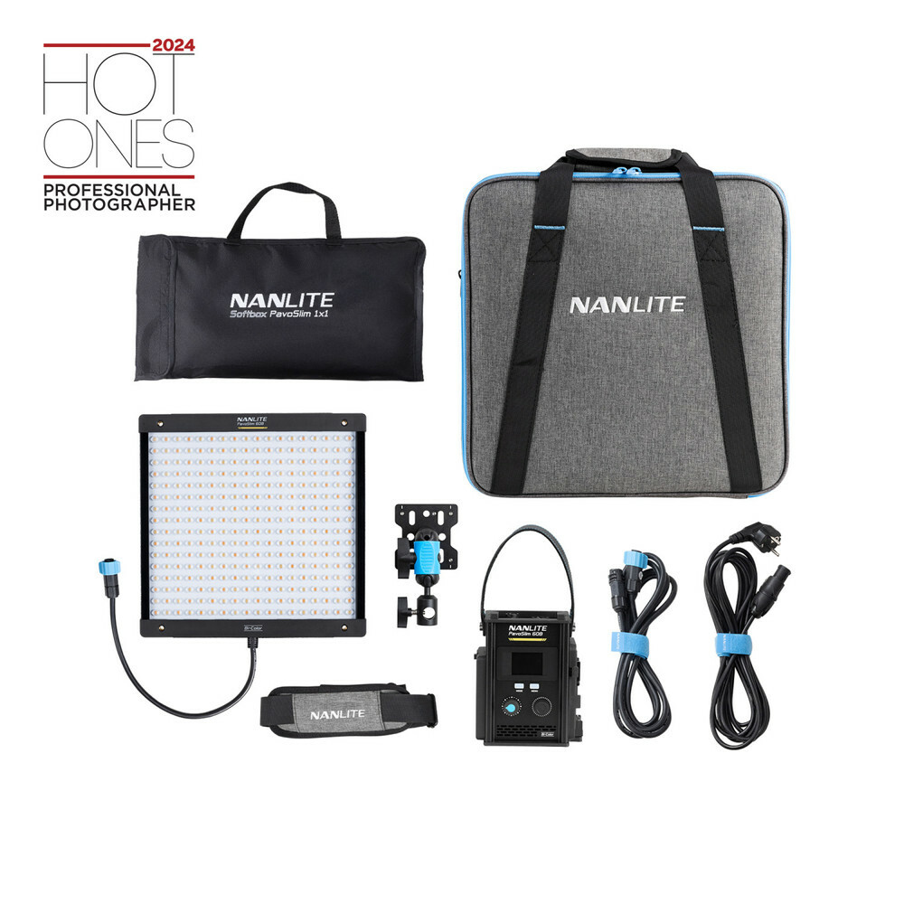 公司貨 Nanlite 南光 PavoSlim 60B 雙色溫 LED 平板燈 攝影燈 輕薄 高亮度 影視持續燈