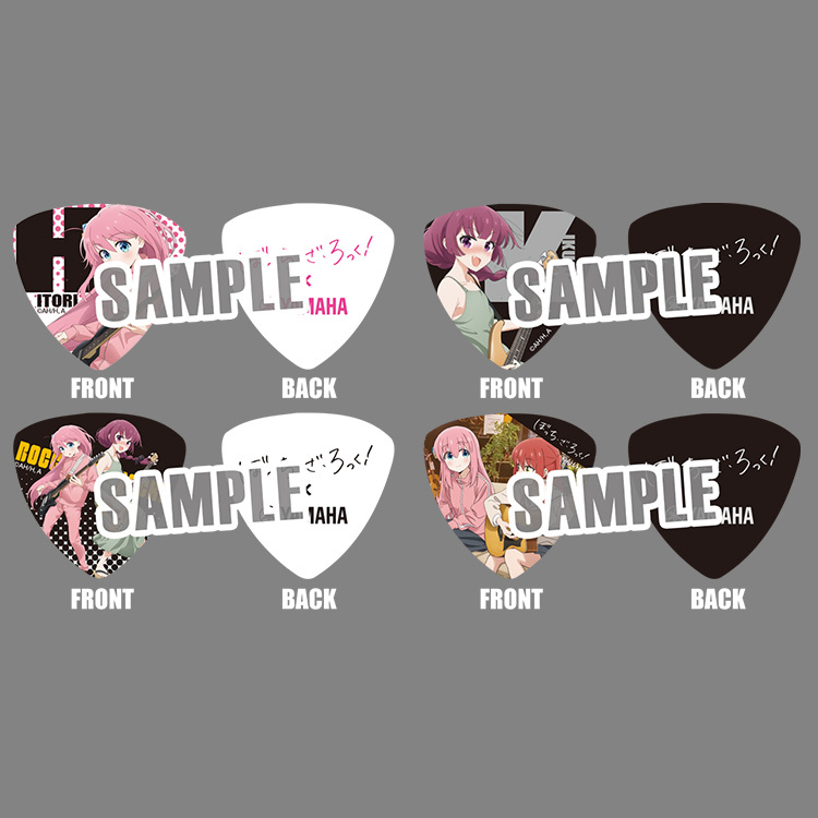 Yamaha 孤獨搖滾 彈片 Pick 4片組