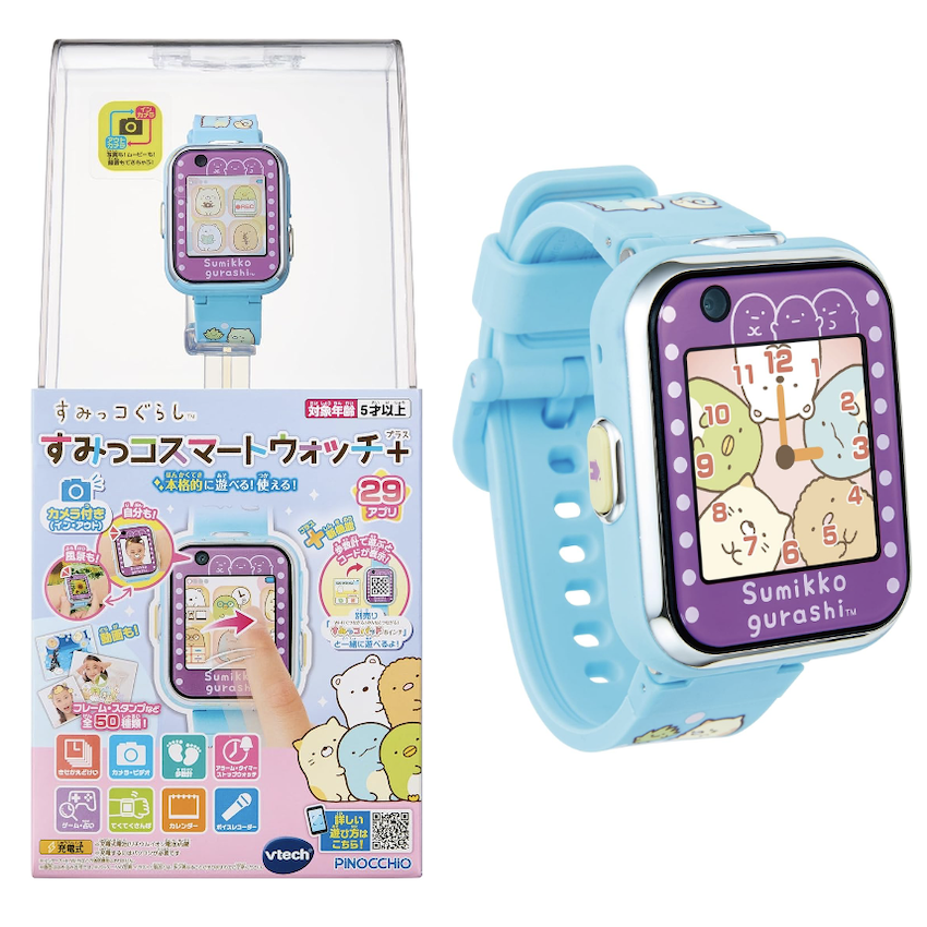 日本新版角落生物兒童智能手錶 (淺藍色)