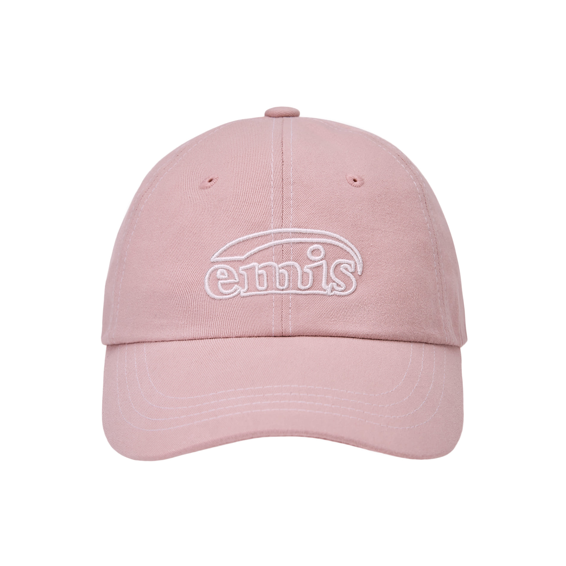 現貨┃emis WHITE STITCH BALL CAP 白色 縫線 老帽