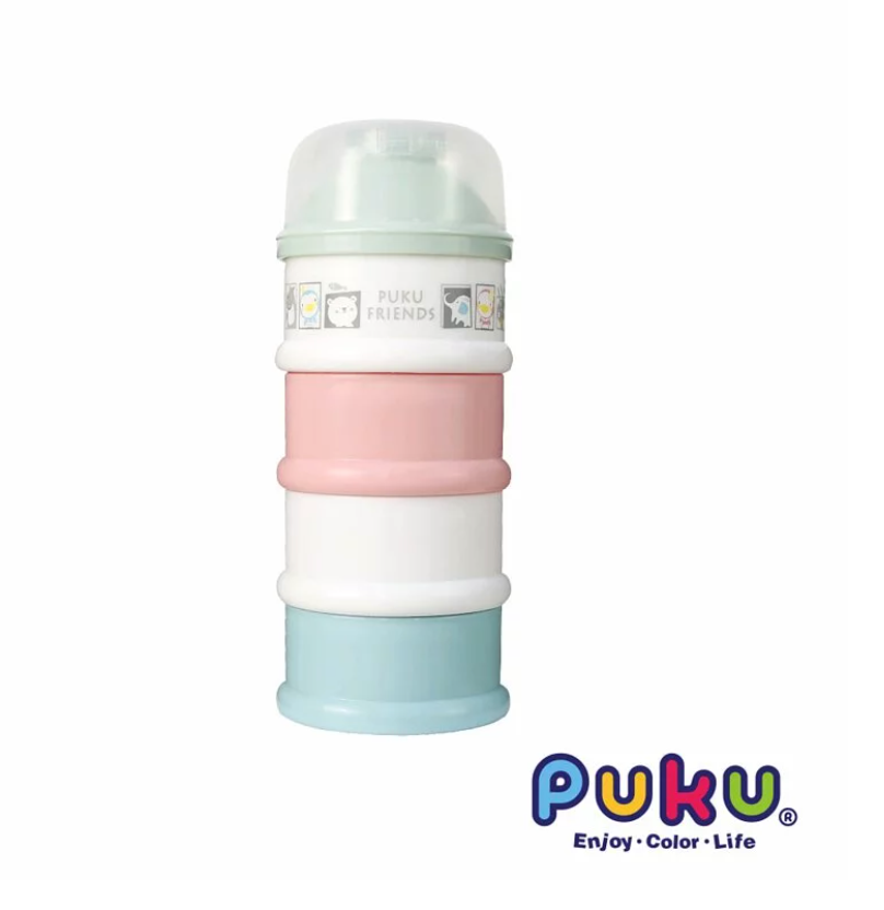 Puku 棉花糖四層奶粉盒