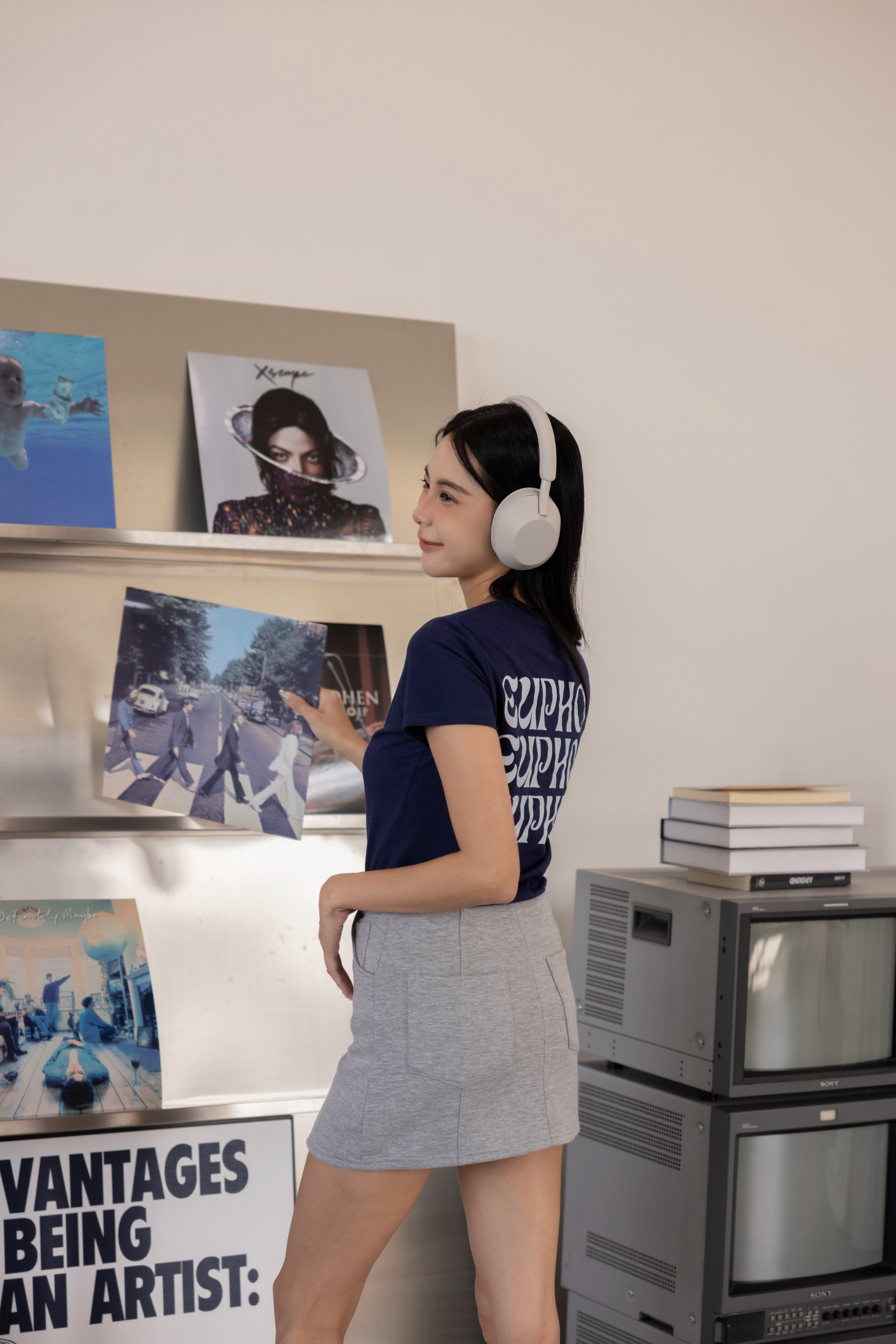 美式顯瘦天天穿 Tee (藏青)