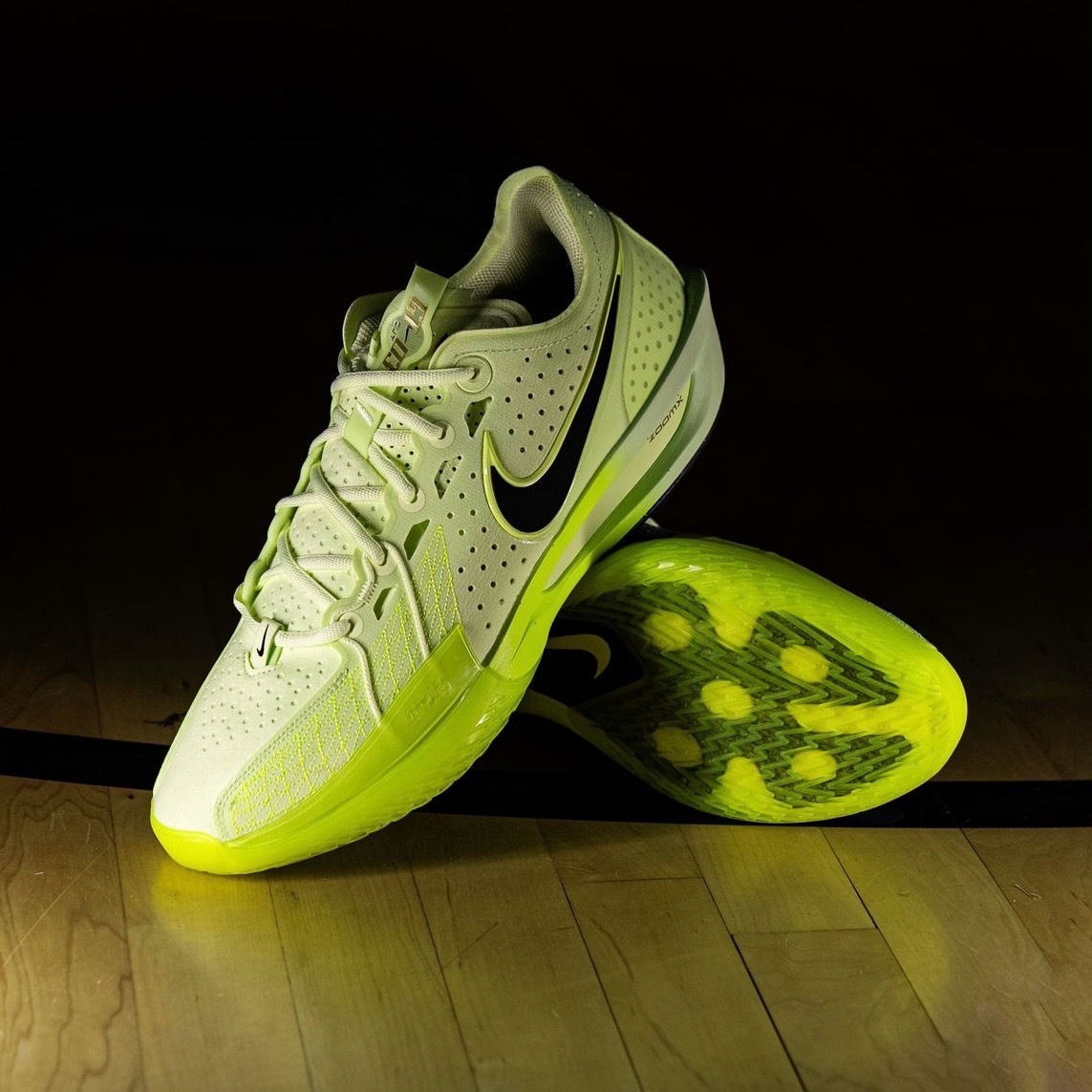 Nike Air Zoom GT Cut 3 The lllusionist 螢光黃綠 低筒 GT三代 實戰籃球鞋 男鞋