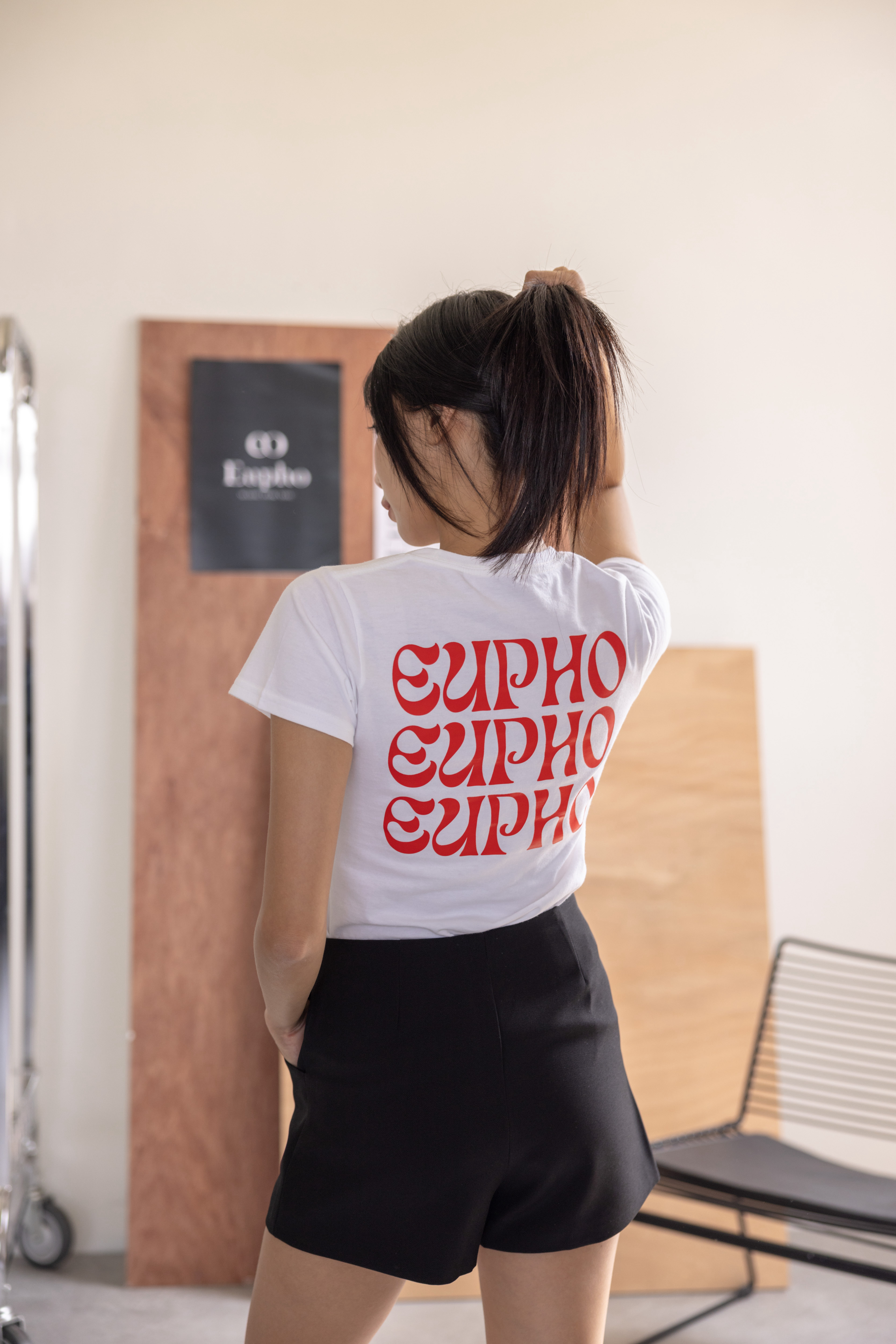 美式顯瘦天天穿 Tee (白)