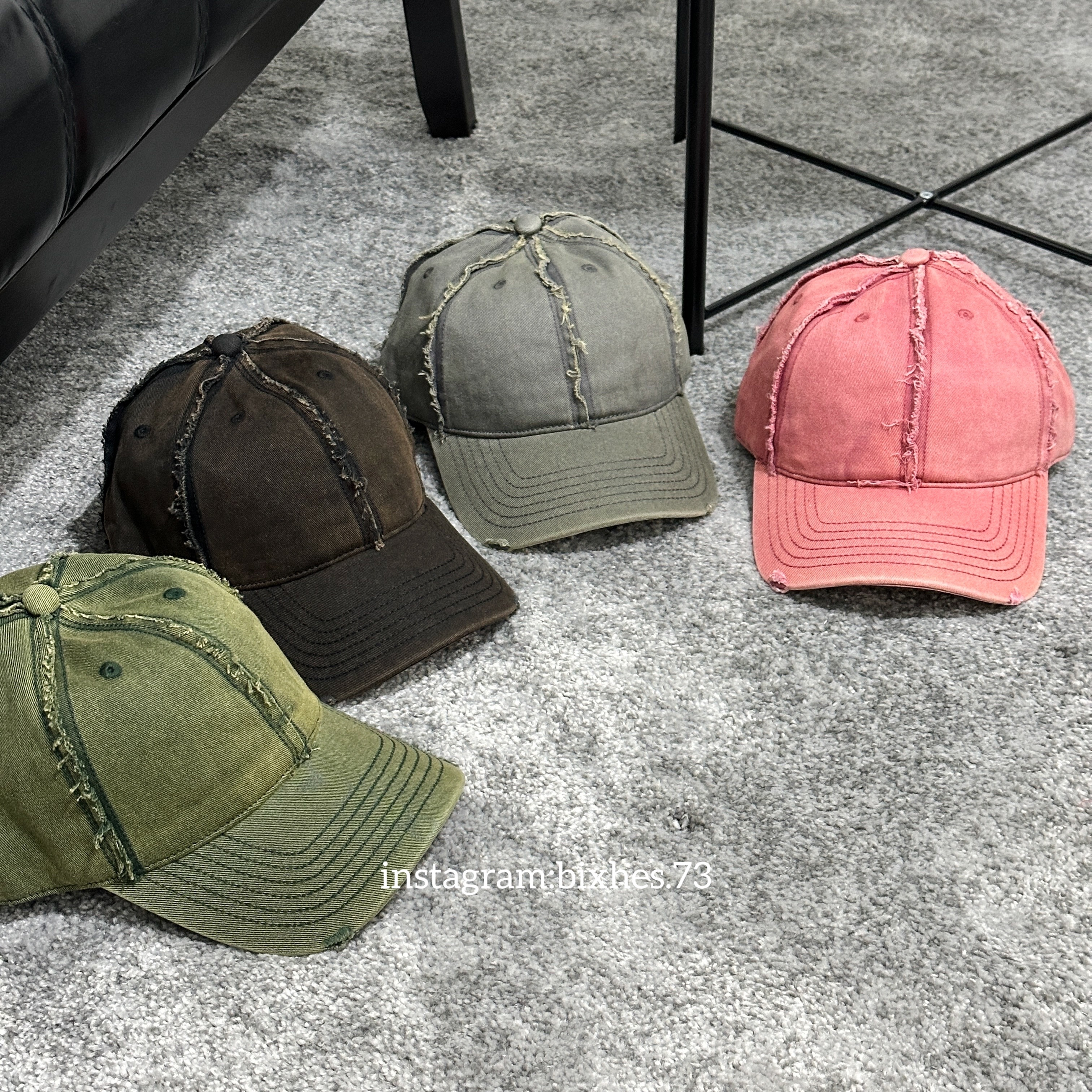 毛邊四色老帽(H00034)