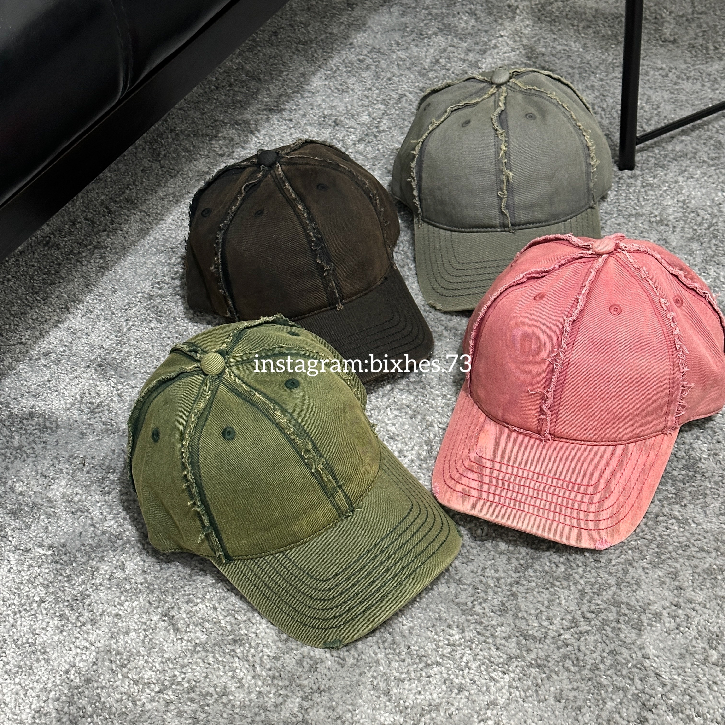 毛邊四色老帽(H00034)