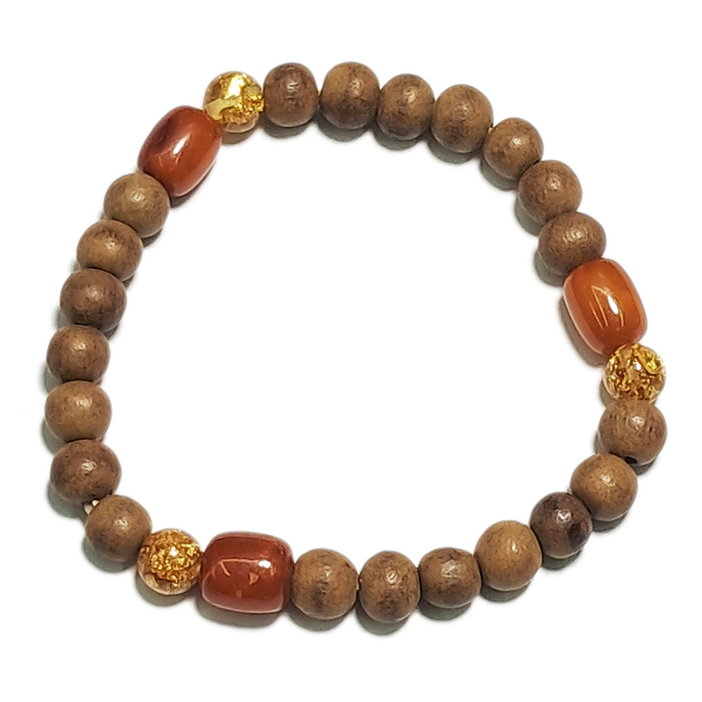 蜜納+沉木手珠6mm【十方】149230