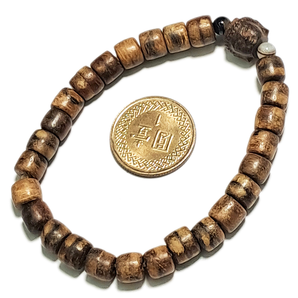 五行&奇楠沉手珠5*7mm【十方】152757